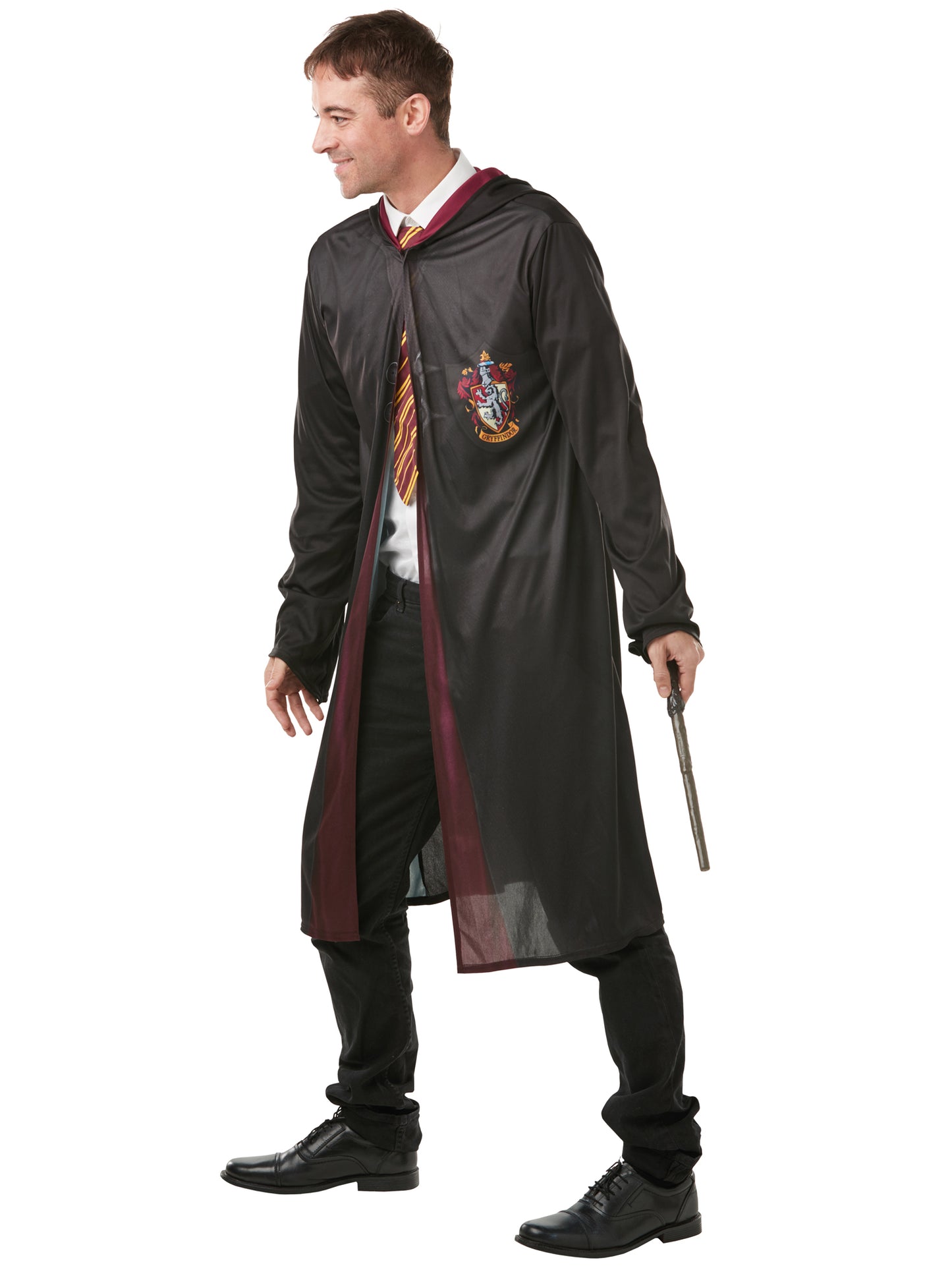 Rubies Harry Potter Gryffindor Umhang mit Kapuze Kostüm für Erwachsene – Detailansicht