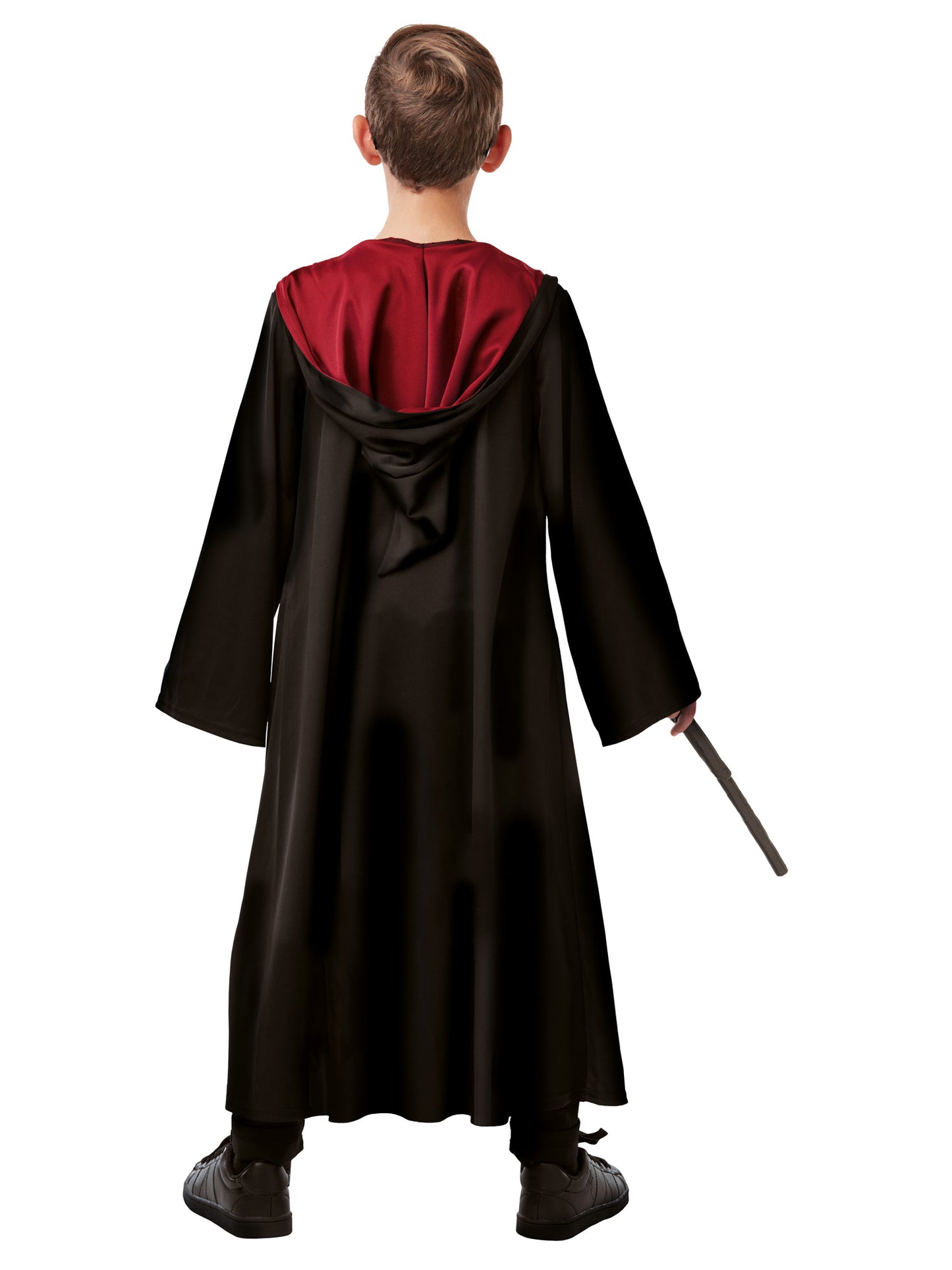 Rubies Harry Potter Gryffindor Deluxe Kinderkostüm mit Robe, Brille und Zauberstab – Detailansicht