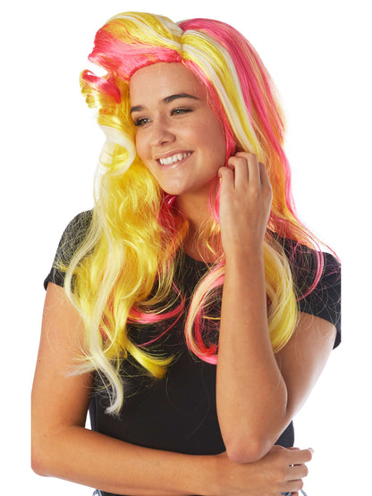 Rubies UV Rainbow Wig Perücke für Unisex