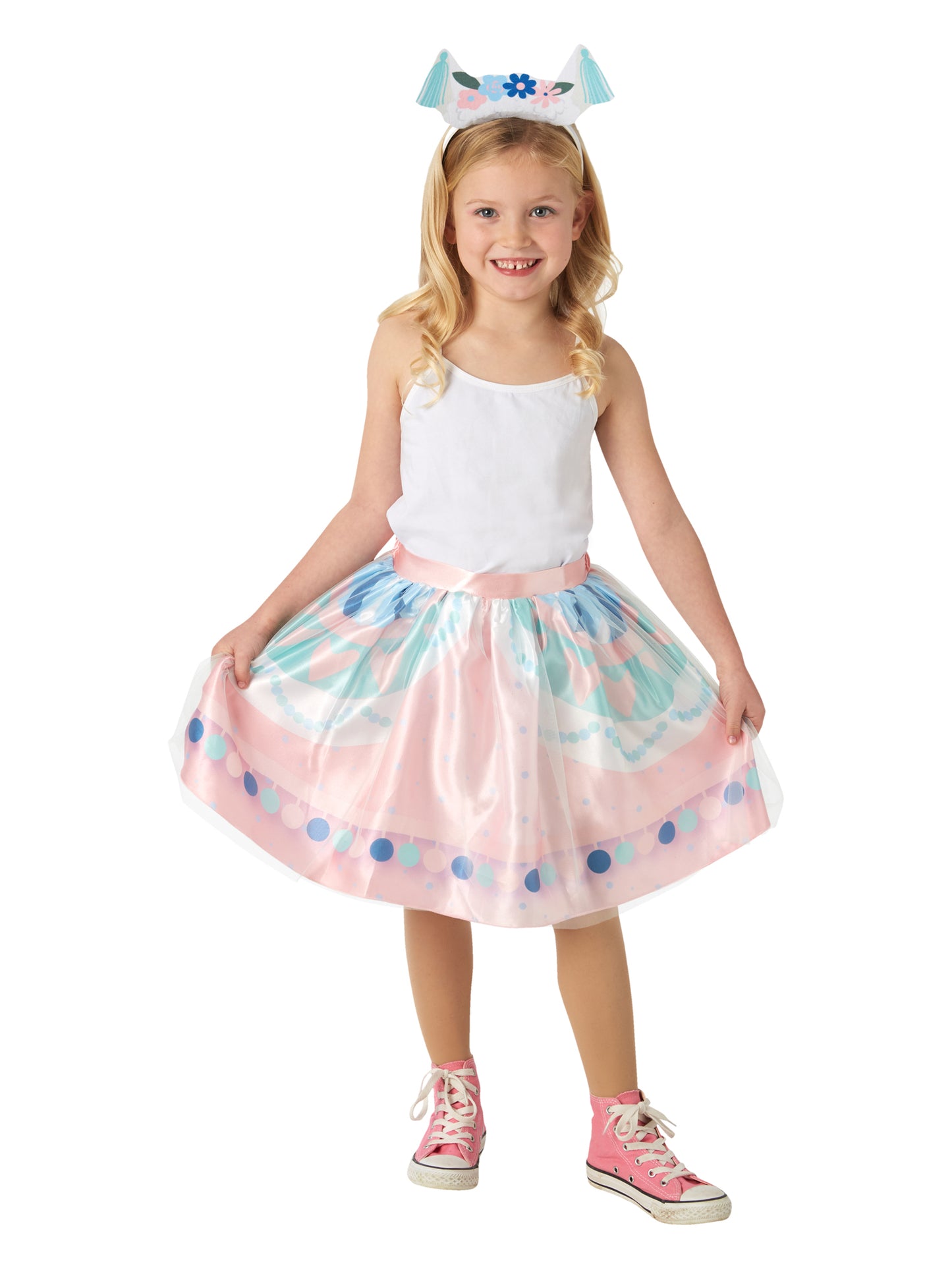 Rubies Llama Tutu-Set Kinderkostüm mit Tutu und Stirnband – Produktansicht