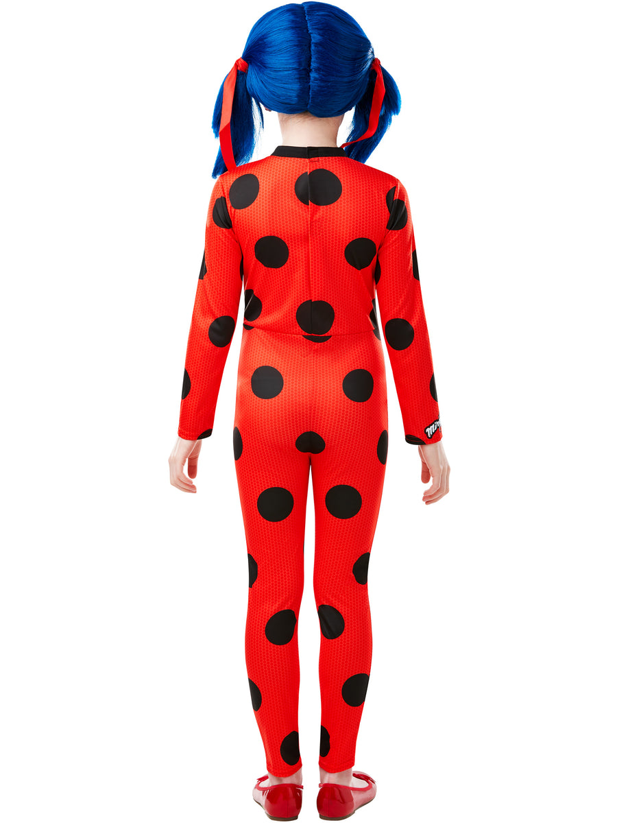 Miraculous Ladybug Deluxe Kinderkostüm von Rubies mit Overall, Tikki-Plüsstier und Maske – Detailansicht