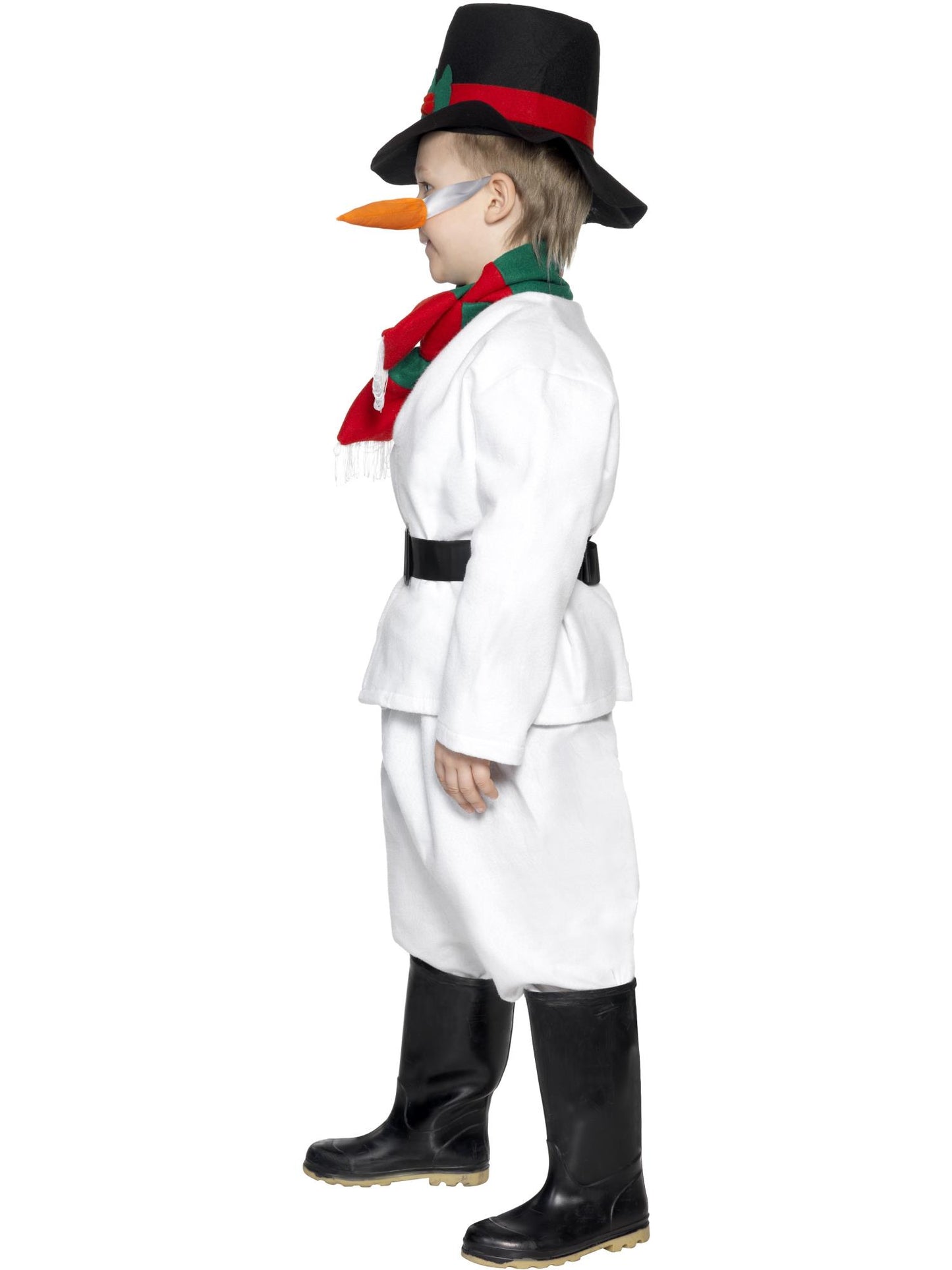 Smiffys SANTA Snowman Costume, White CS für Unisex
