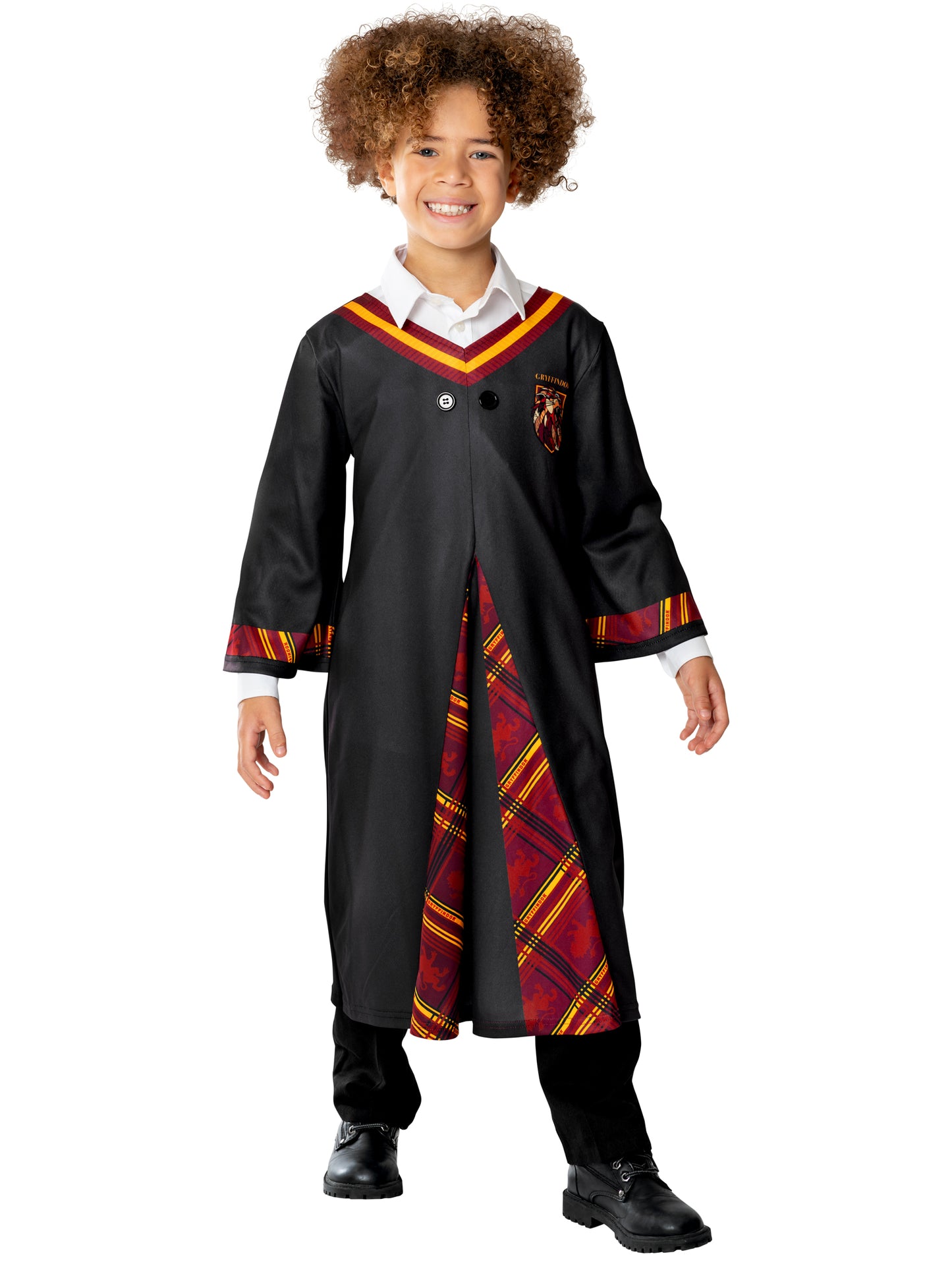 Rubies Harry Potter Tunika-Kinderkostüm für Jungen mit Gryffindor-Detail – Produktansicht