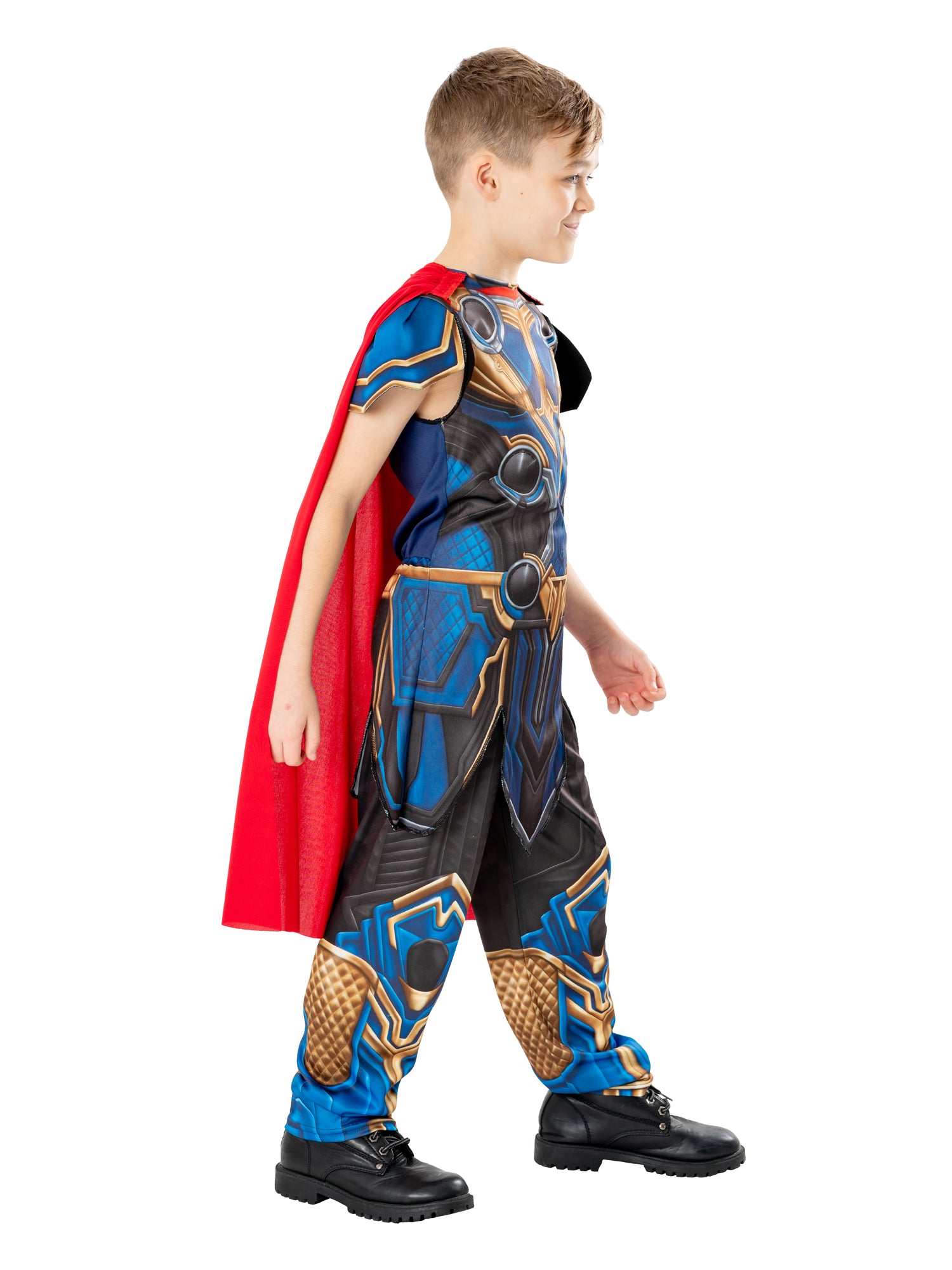 Rubies Marvel Thor Kinderkostüm für Jungen mit Umhang – Rückansicht