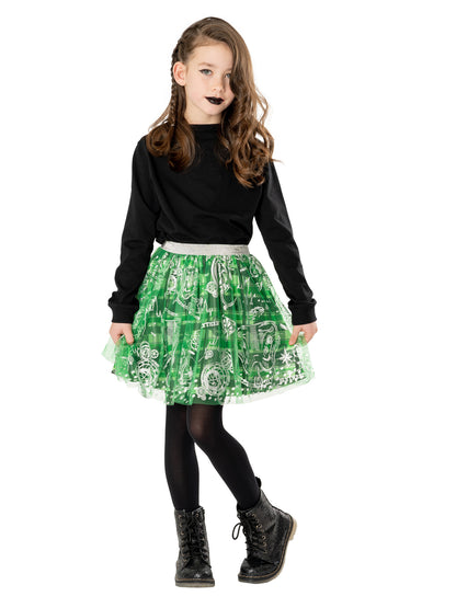 Rubies Slytherin Rock für Kinder Harry Potter Kostümteil – Seitenansicht