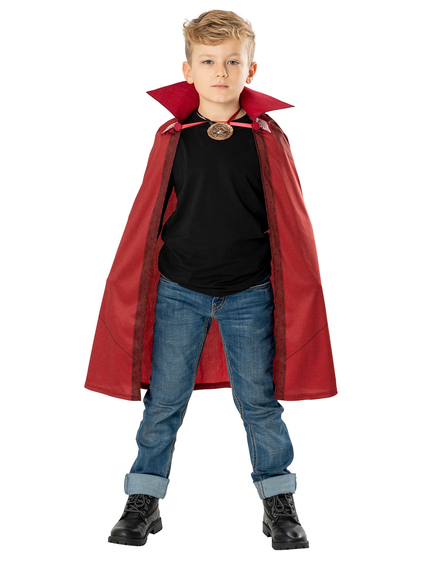 Rubies Doctor Strange Kinderkostüm mit Umhang und Medaillon – Produktansicht