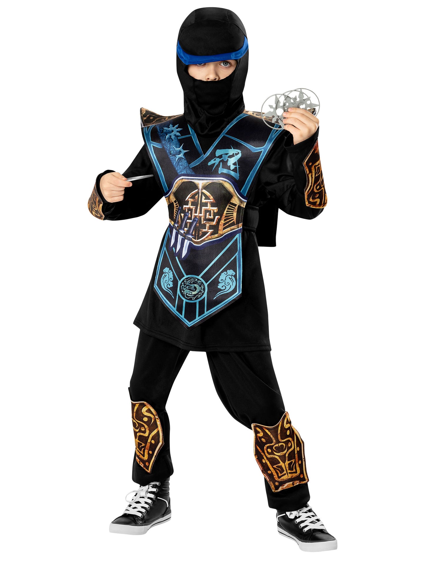 Rubies Blue Ninja Kinderkostüm für Jungen – Verpackung