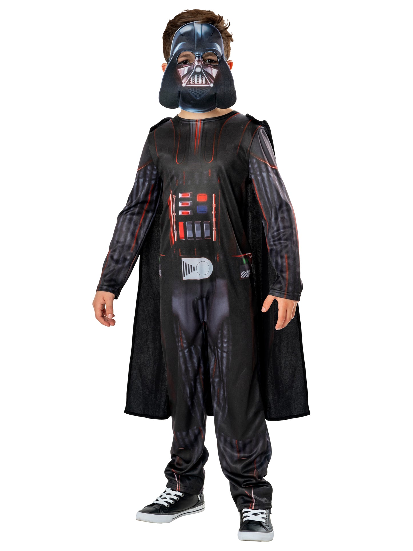 Rubies Darth Vader Kinderkostüm mit Umhang und Filzmaske – Produktansicht