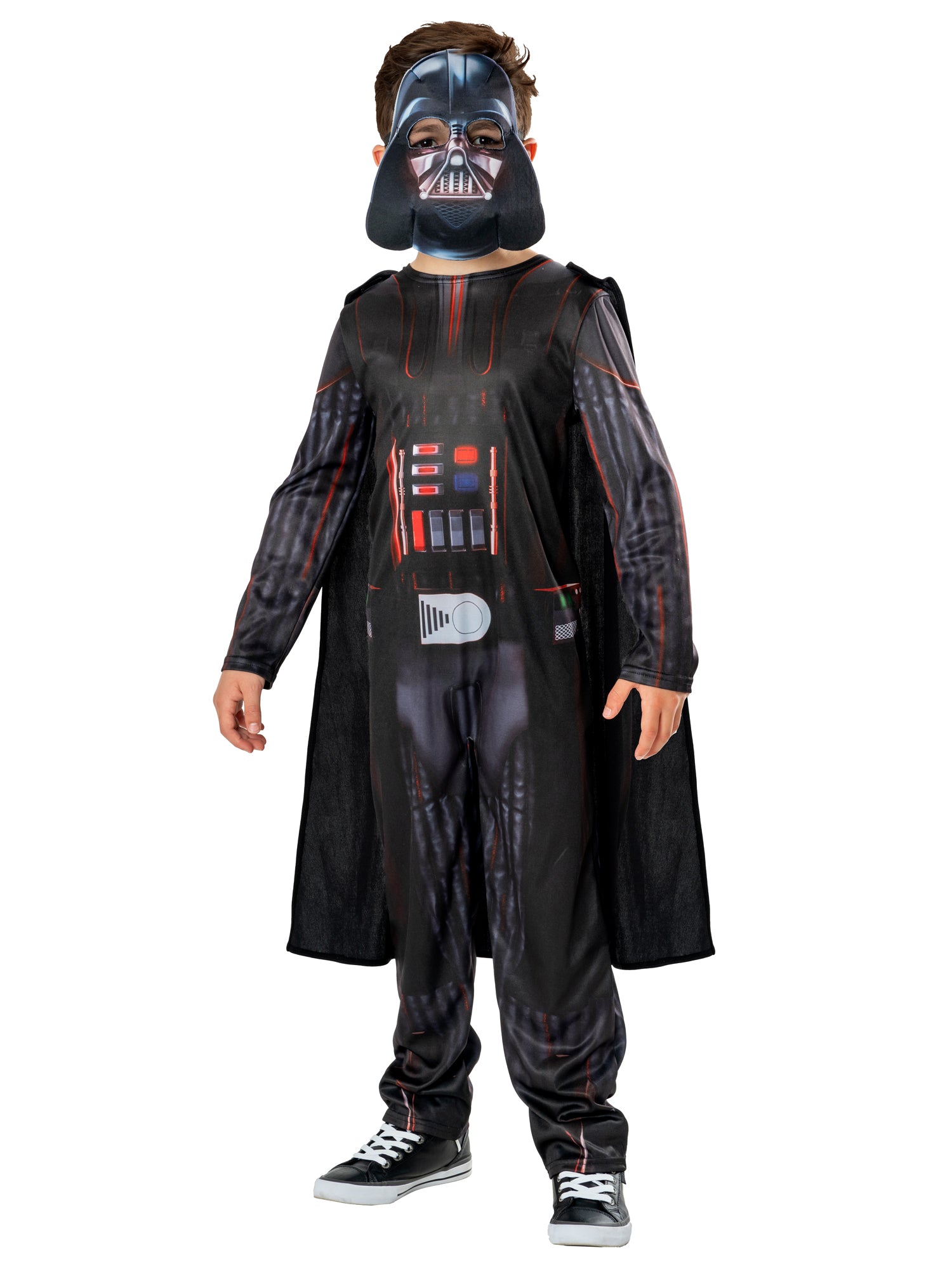Rubies Darth Vader Kinderkostüm mit Umhang und Filzmaske – Produktansicht