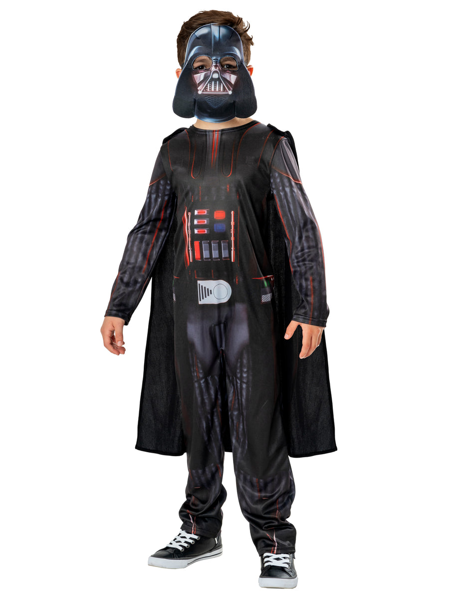 Rubies Darth Vader Kinderkostüm mit Umhang und Filzmaske – Produktansicht