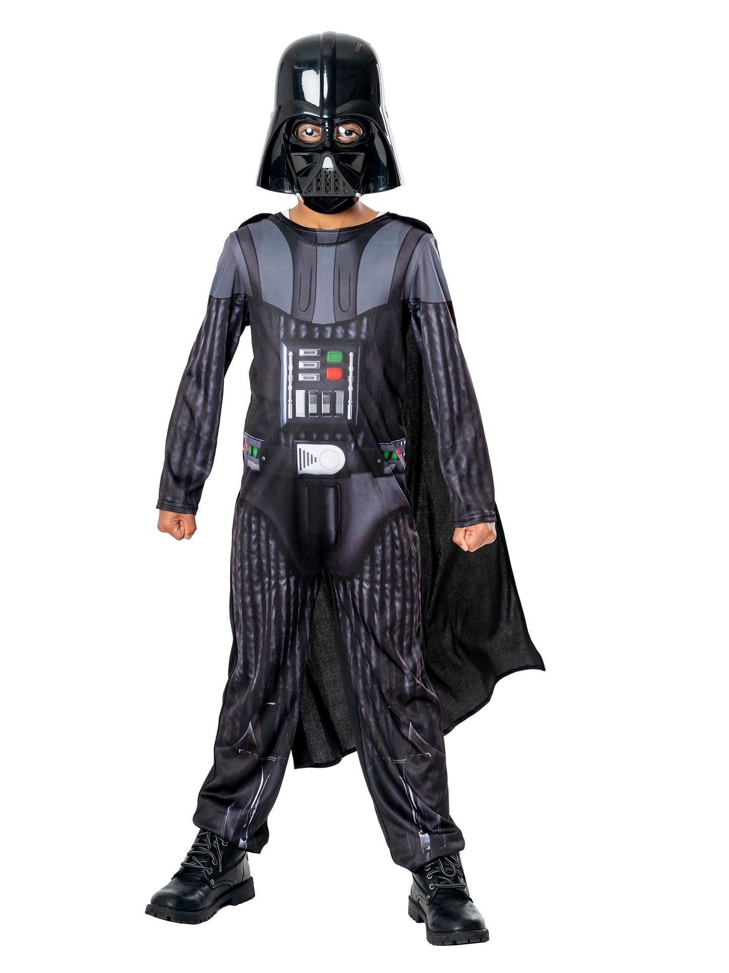 Rubies Darth Vader Kinderkostüm für Jungen mit Maske und abnehmbarem Umhang – Produktansicht
