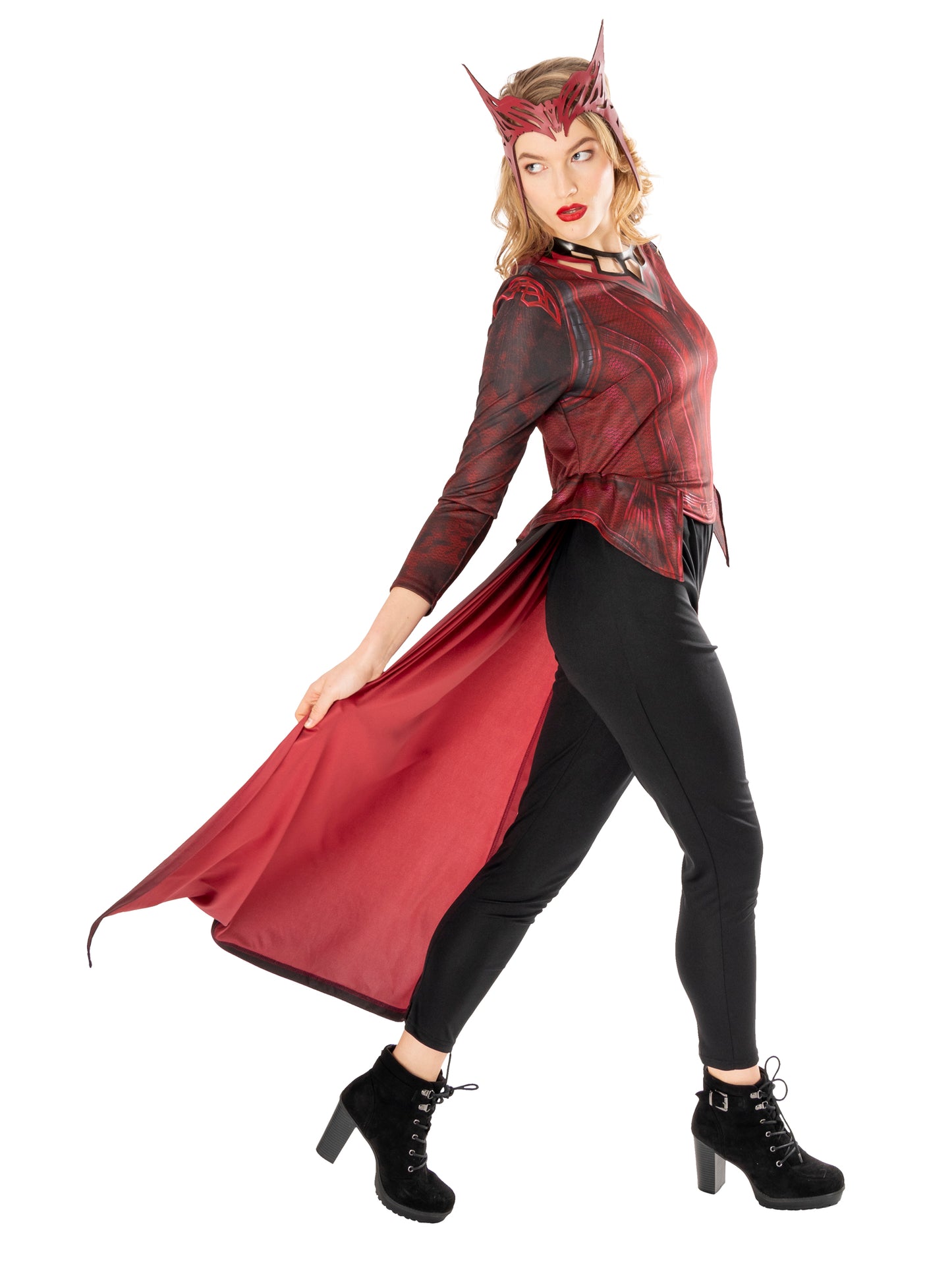 Wanda Scarlet Witch Kostüm für Damen von Rubies – Rückansicht