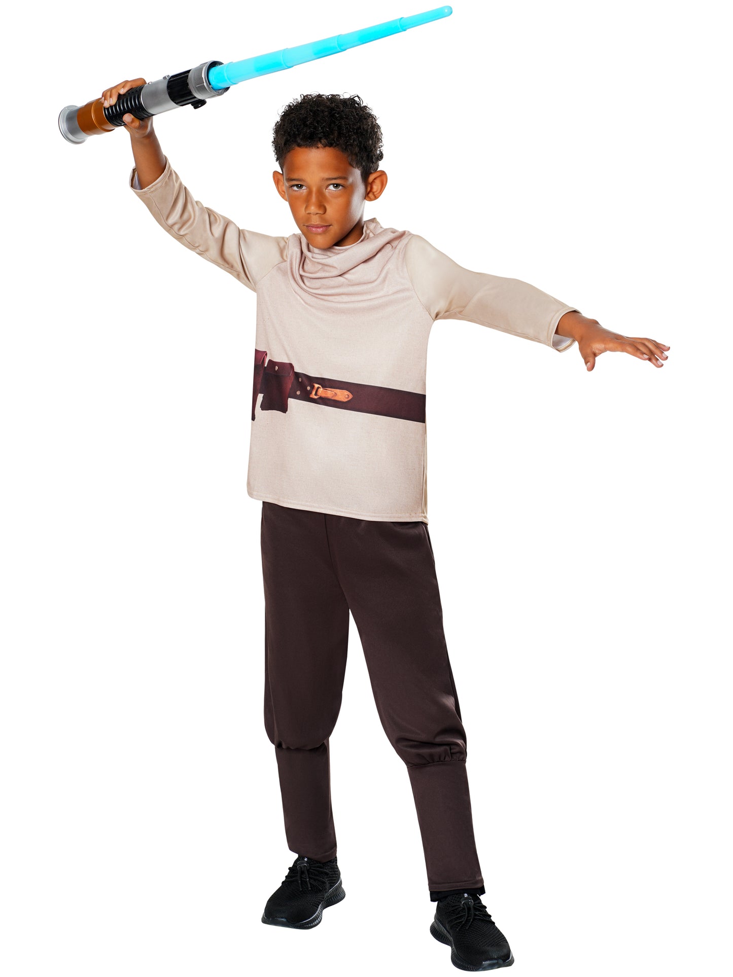 Rubies Obi Wan Kenobi With Non-Light Up Lightsaber Kinderkostüm für Jungen