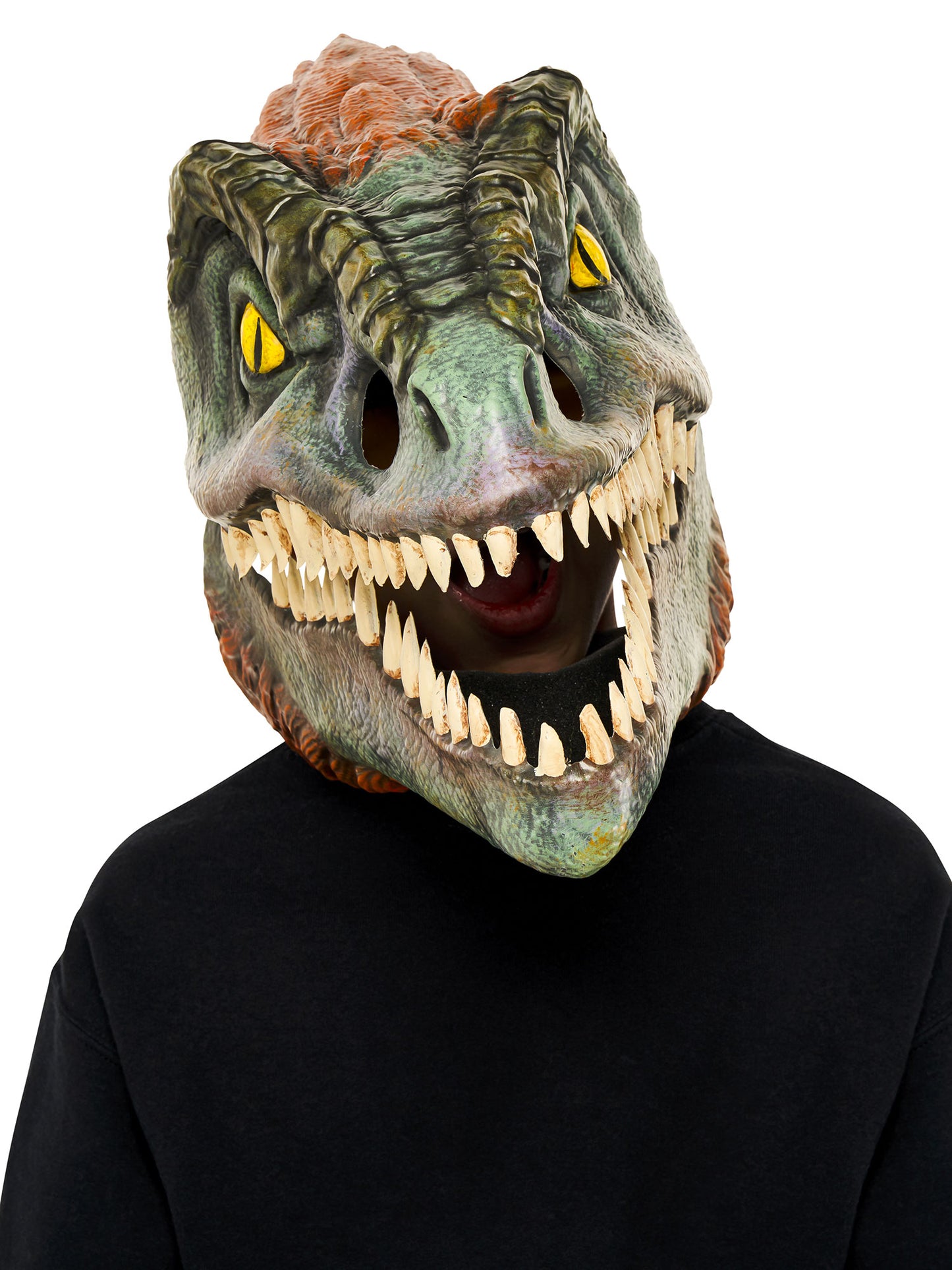 Rubies Pyroraptor Maske mit beweglichem Kiefer Jurassic World – Produktansicht