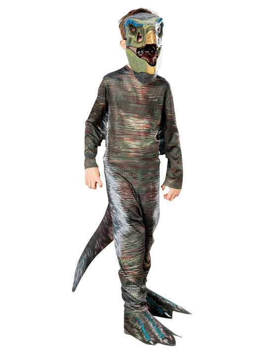 Rubies Therizinosaurus Kinderkostüm Jurassic World mit Maske – Produktansicht