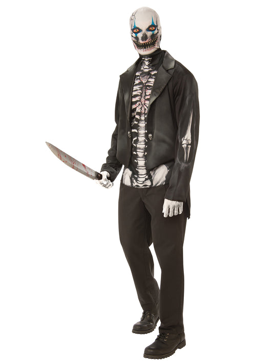 Rubies Skeleton Kostüm für Herren mit Hemd und Snood-Maske