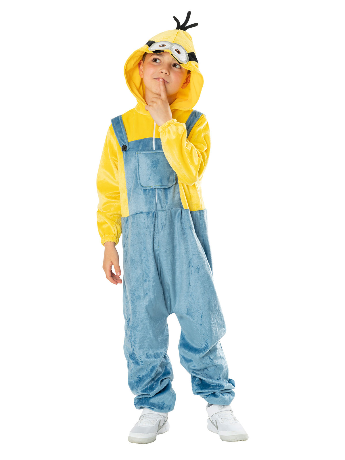 Rubies Minion Kinderkostüm Onesie mit Kapuze – Produktansicht