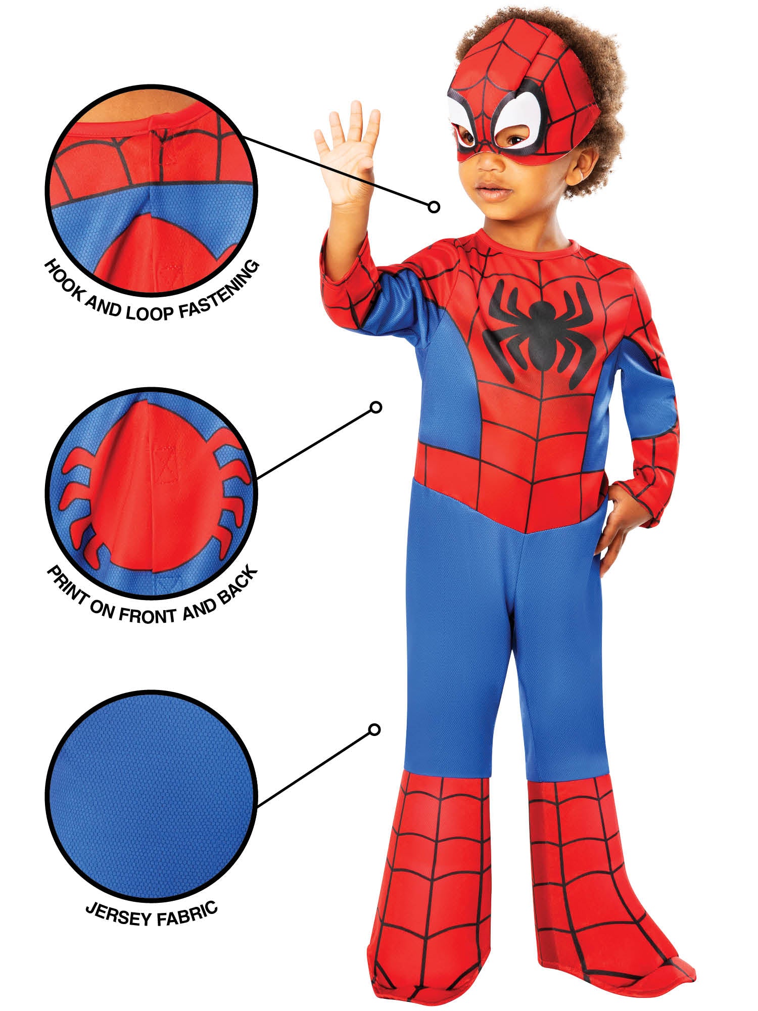 Rubies Spidey Kinderkostüm Classic – Rückansicht