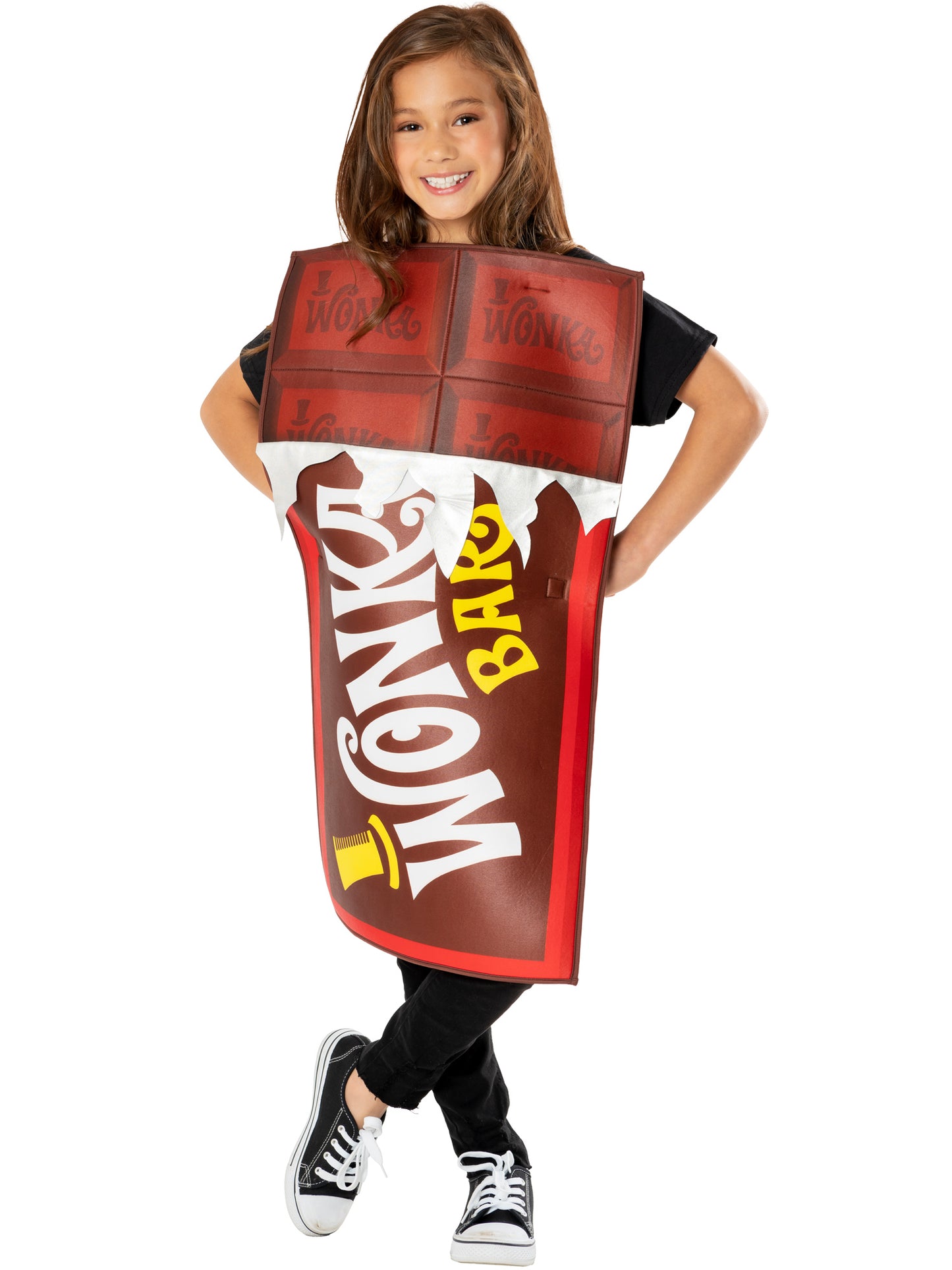 Rubies Wonka-Bar-Kinderkostüm für Jungen – Seitenansicht