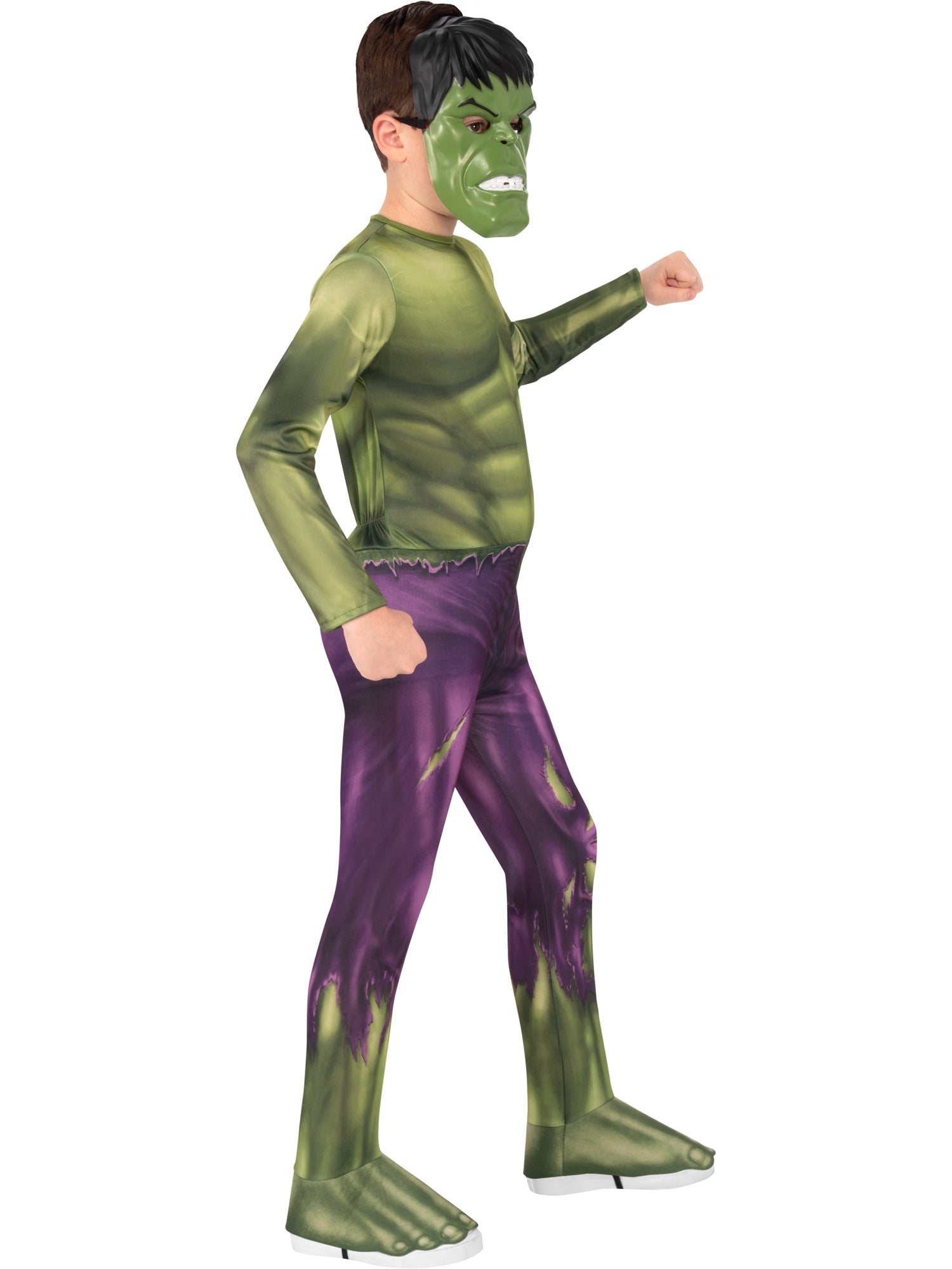 Rubies Marvel Hulk Kinderkostüm für Jungen – Rückansicht