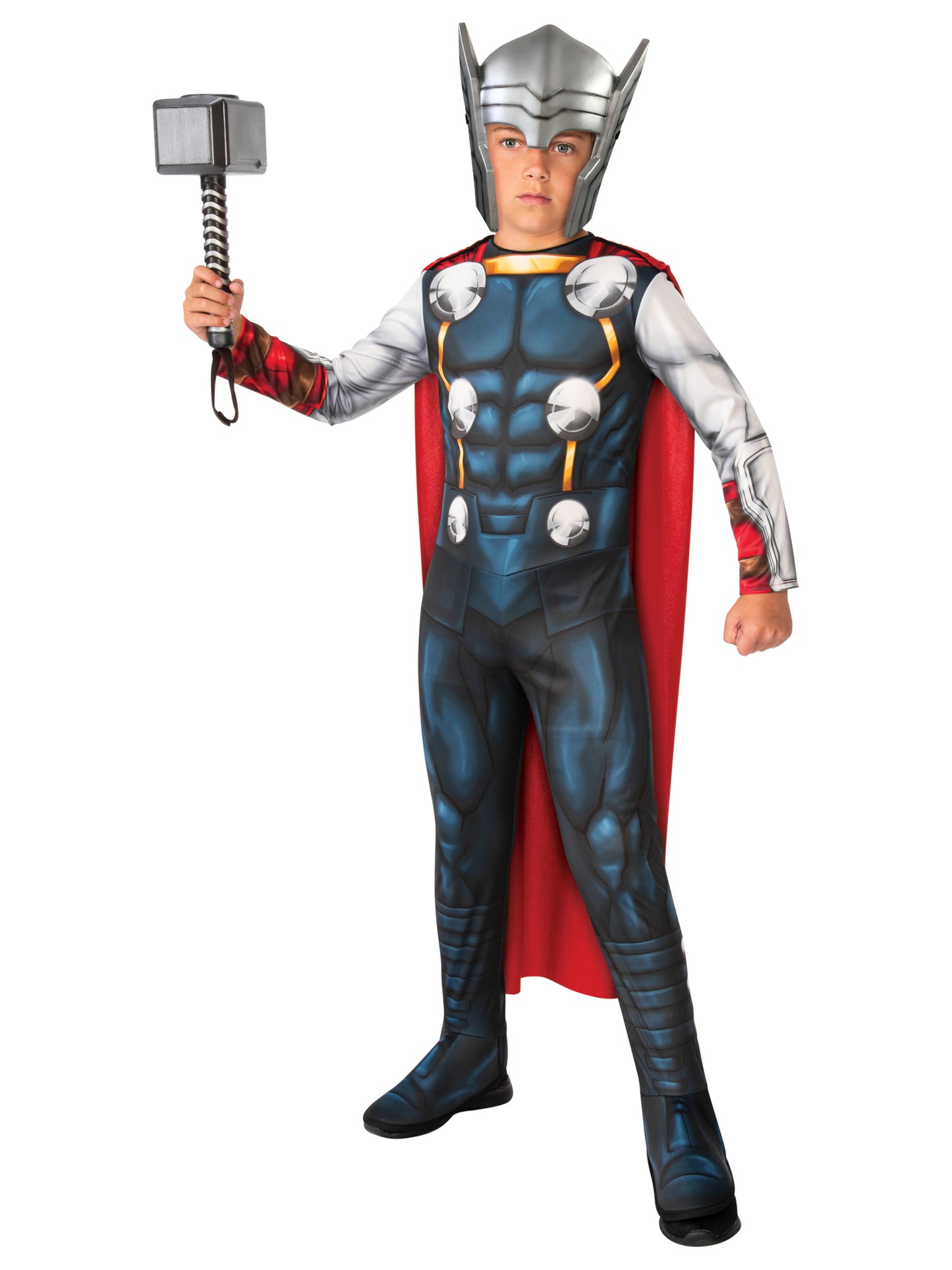 Rubies Thor Kinderkostüm für Jungen mit Overall und Maske – Produktansicht