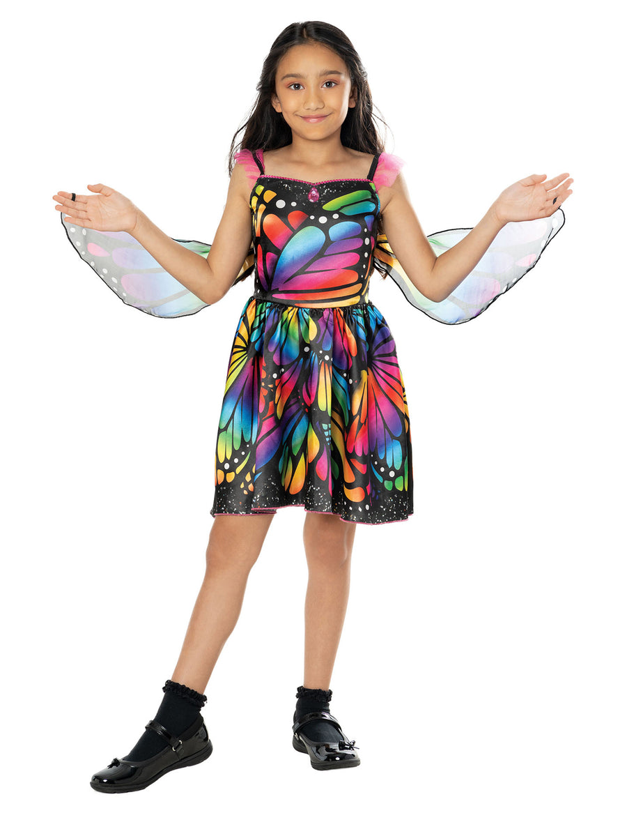 Rubies Butterfly Kinderkostüm mit Kleid und Flügeln
