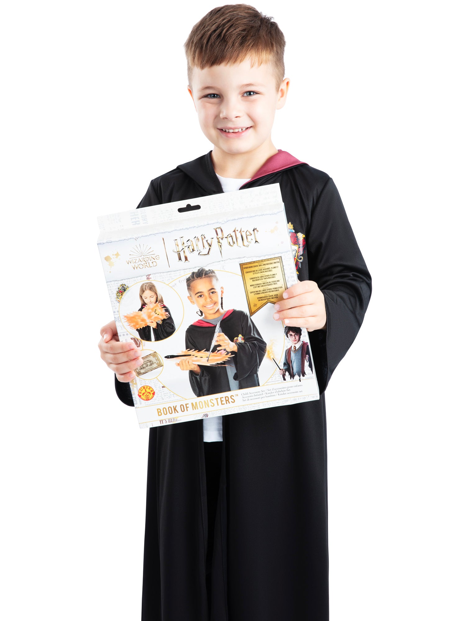 Harry Potter Monster Book of Monsters Requisiten-Set von Rubies – Verpackung