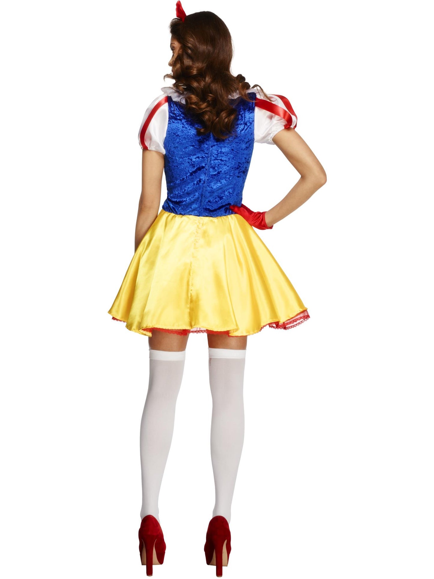 Smiffys SNOWWHITE Fever Fairytale Costume, with Dress, Blue CS für Damen
