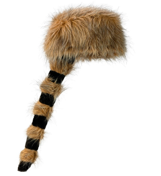 Warme Trapper Mütze mit Ohrklappen in braun für Fasnacht und Winter