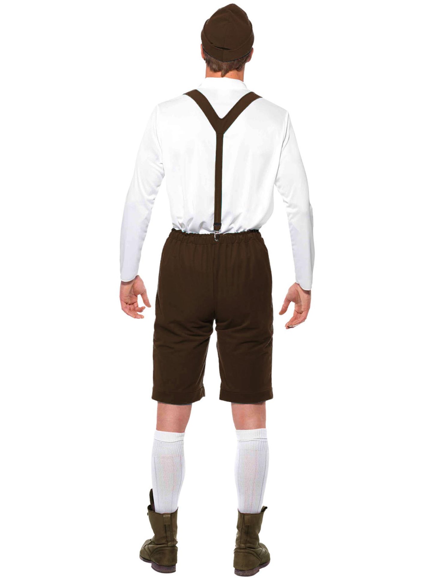 Smiffys Bavarian Man Costume, Brown CS für Herren