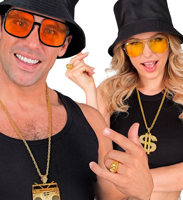 Goldener Ring als Kostüm-Accessoire für Fasnacht und Karneval