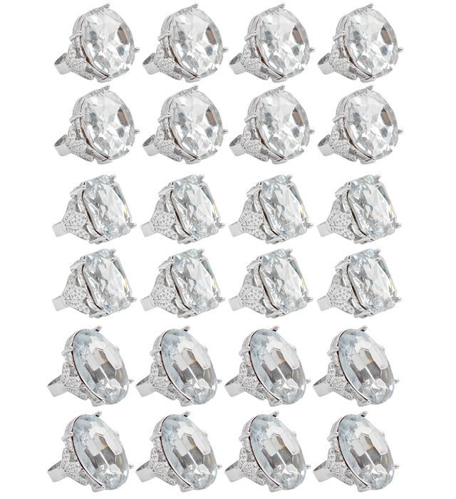 Fasnacht Diamantring in Displaybox mit drei verschiedenen Modellen