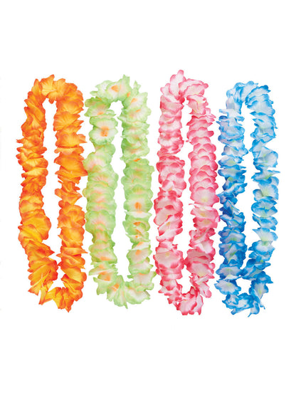 Rubies Hawaiian Leis pink-weisse Blumenketten Kostuemzubehoer – Detailansicht