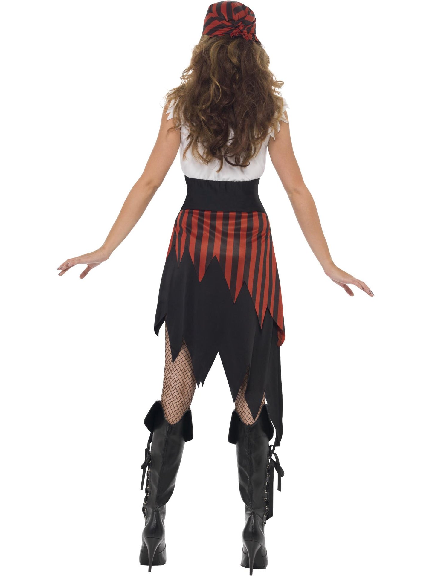 Smiffys Pirate Wench Costume, Black CS für Damen