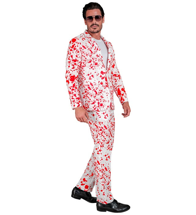 Blut Party Fashion Anzug mit Jackett und Hose für Fasnacht und Mottopartys