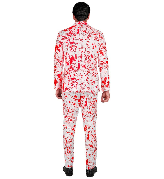 Blut Party Fashion Anzug mit Jackett und Hose für Fasnacht und Mottopartys