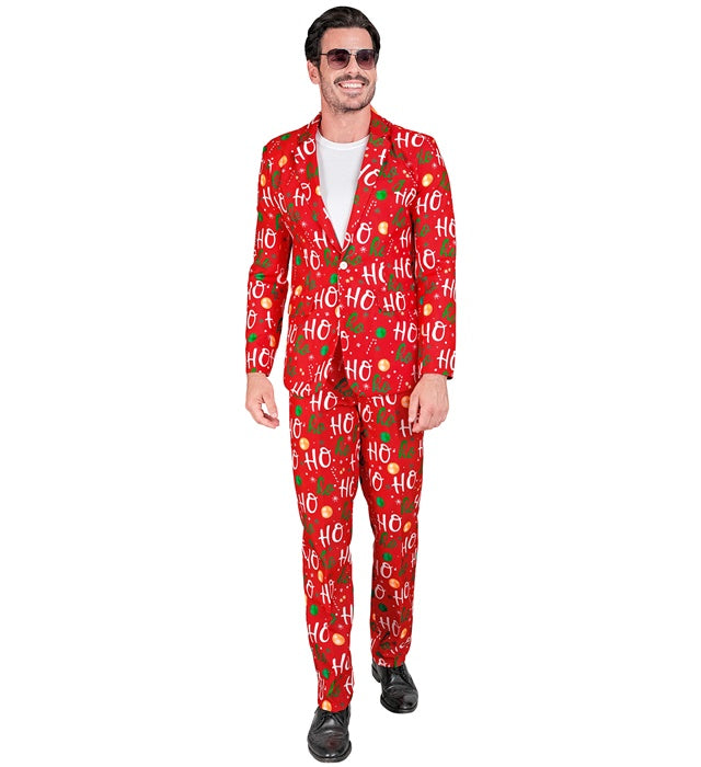 MERRY CHRISTMAS PARTY FASHION Anzug Jackett und Hose festlicher Look