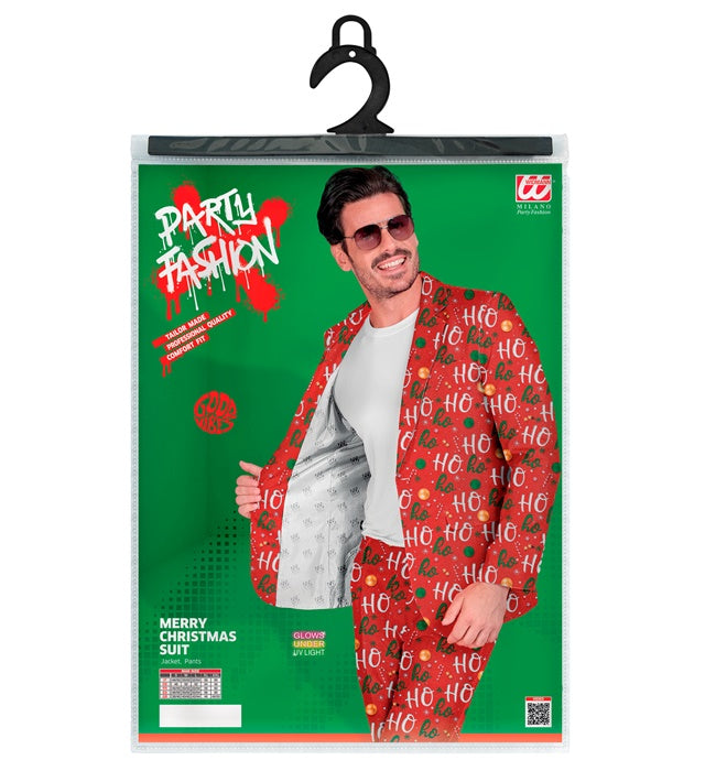 MERRY CHRISTMAS PARTY FASHION Anzug Jackett und Hose festlicher Look