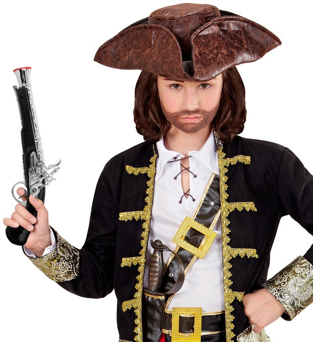 Antike Piratenpistole 34 cm als Kostümzubehör