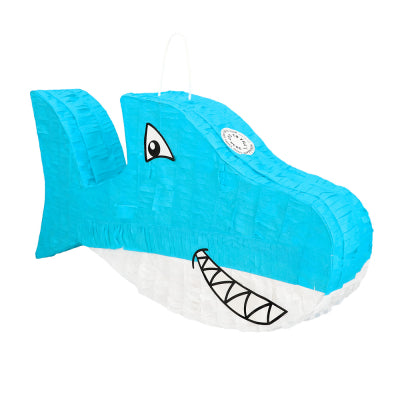 Boland Piñata Shark – Ozeanparty-Deko 29x61x10cm Buntes Kartonmaterial