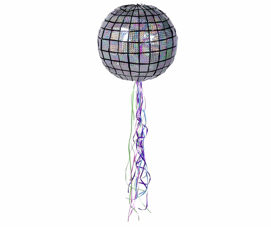 Diskokugel Holographisch 30 cm – Boland Zieh Piñata Partydeko - Fasnacht24.ch