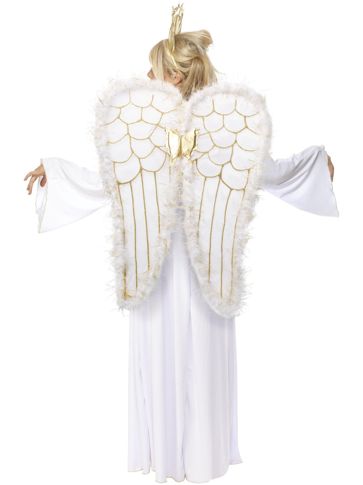 Smiffys Angel Costume, White CS für Damen