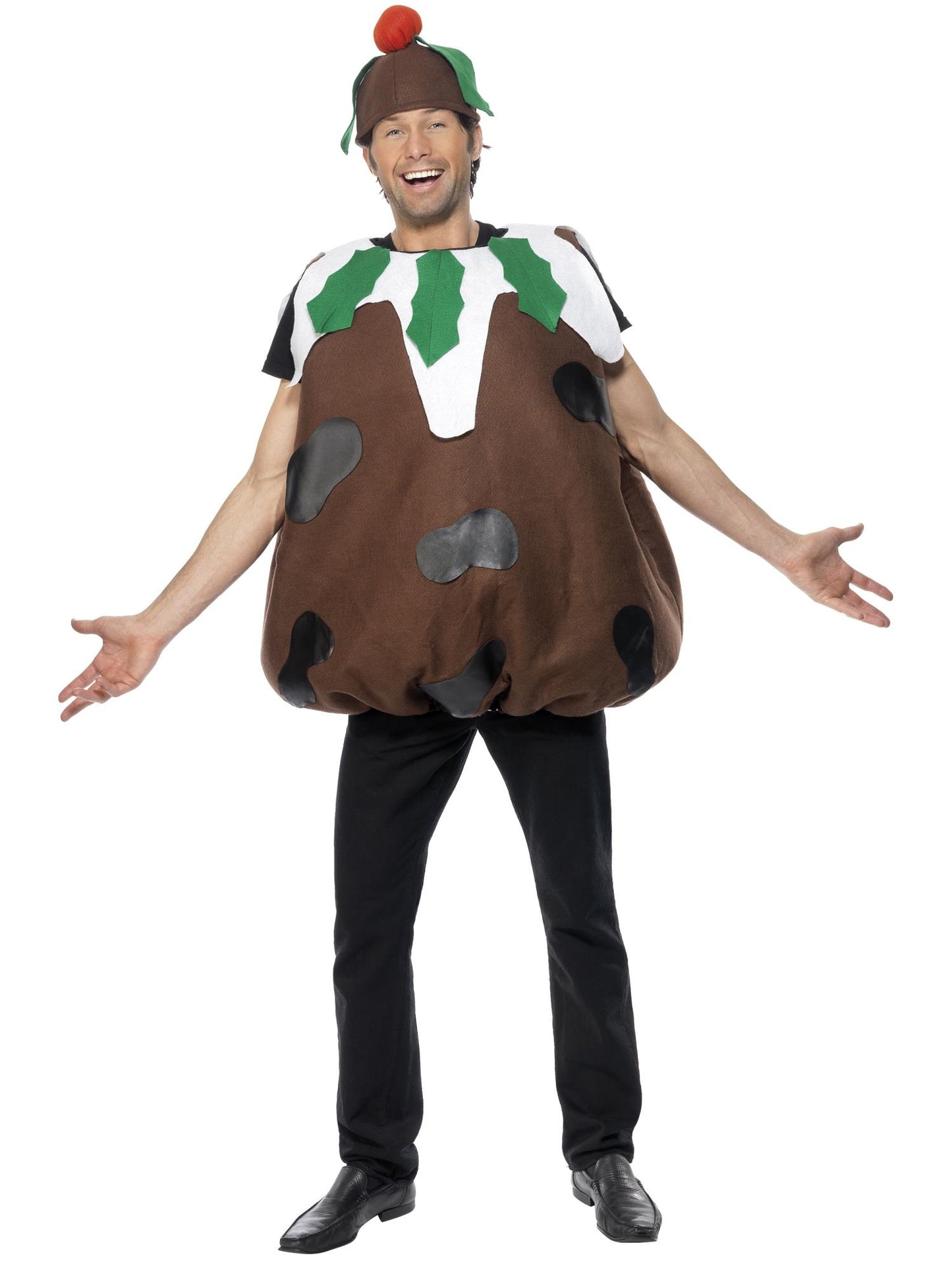 Smiffys NATIVITY Christmas Pudding Costume, Brown CS für Unisex