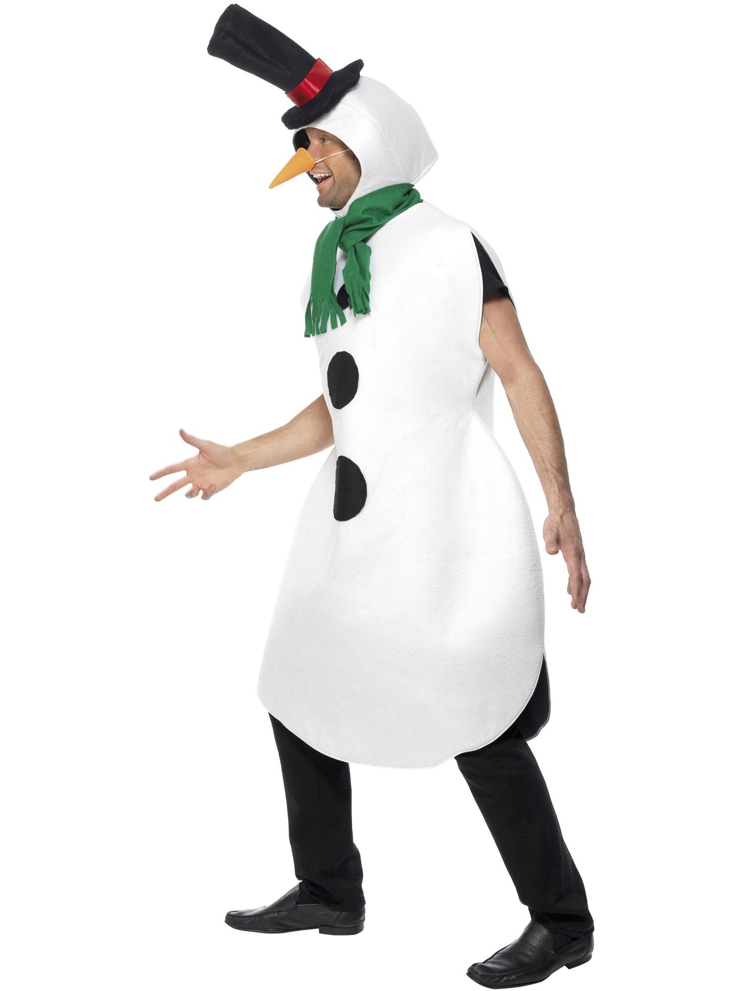 Smiffys CHRISTMAS Snowman Costume, White CS für Unisex