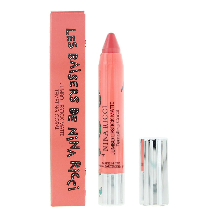Nina Ricci Jumbo Lipstick Matte Creme-Lippenstift Verlockende Koralle 2,5 g