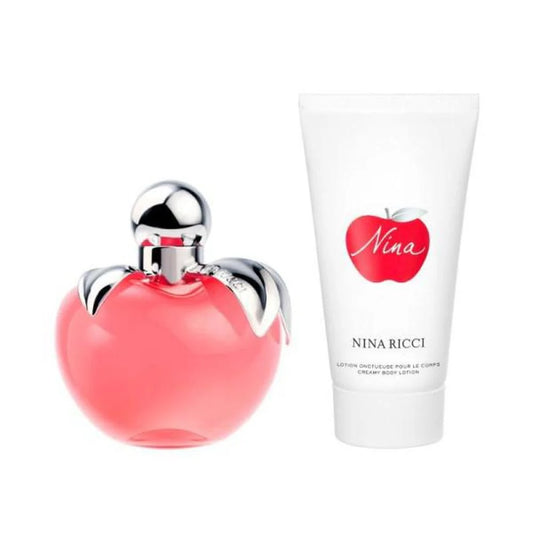 NINA RICCI Nina Ricci Nina Eau de Toilette 80 ml und Creamy Loción Corporal 75 ml Set Parfüm