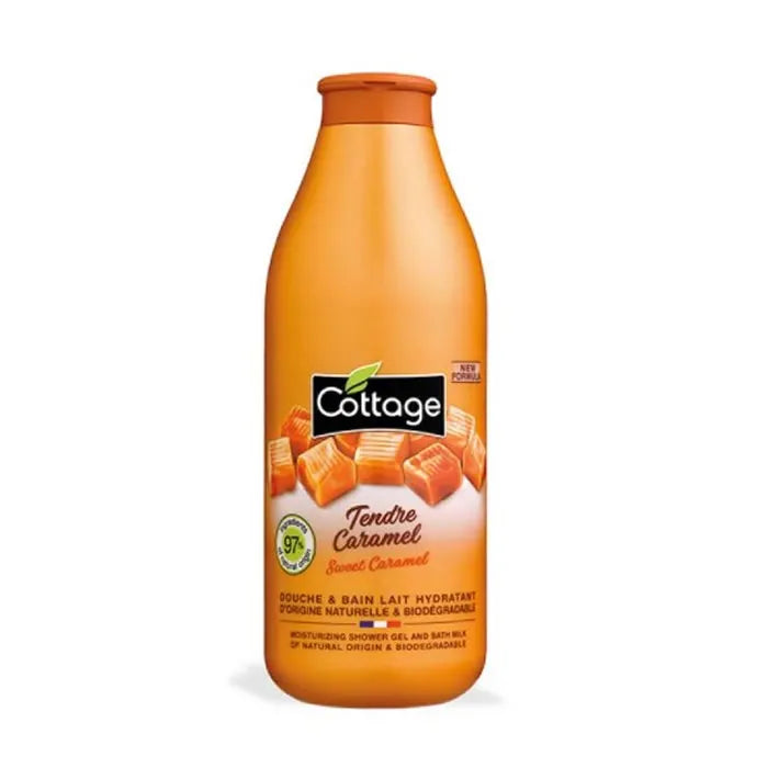 COTTAGE COTTAGE Tendre Caramel Milk Duschgel 750 ml milchig-süßer Duft