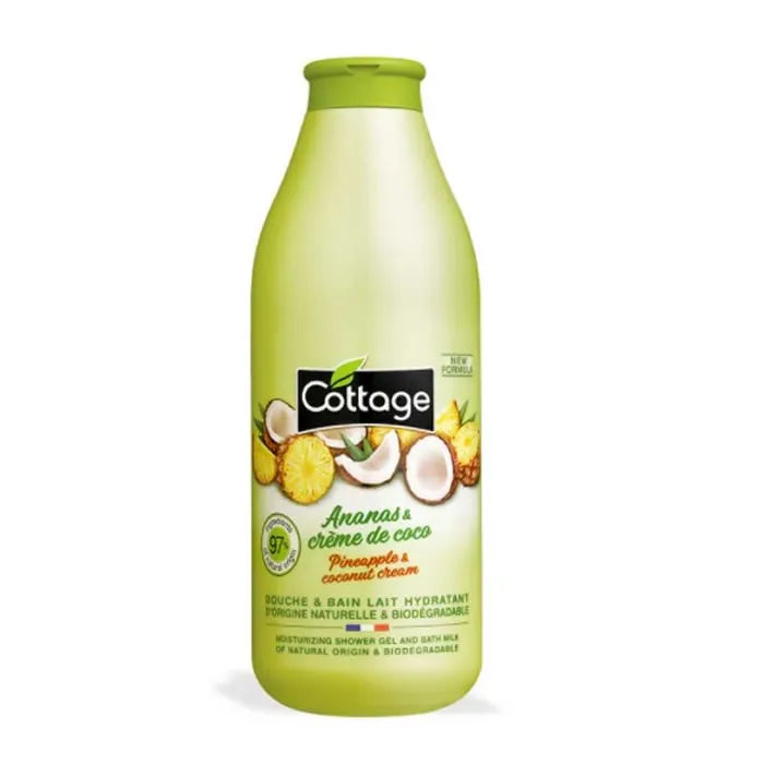COTTAGE COTTAGE Duschgel Pineapple & Coconut Cream Milk 750 ml