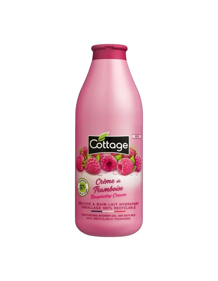 COTTAGE COTTAGE Duschgel Leche Frambuesa 750 ml Gel Dusche Himbeere Kosmetik