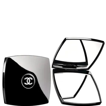 CHANEL CHANEL Accessoire Doppelspiegel kompakt 1 Stück Kosmetikspiegel klein handlich
